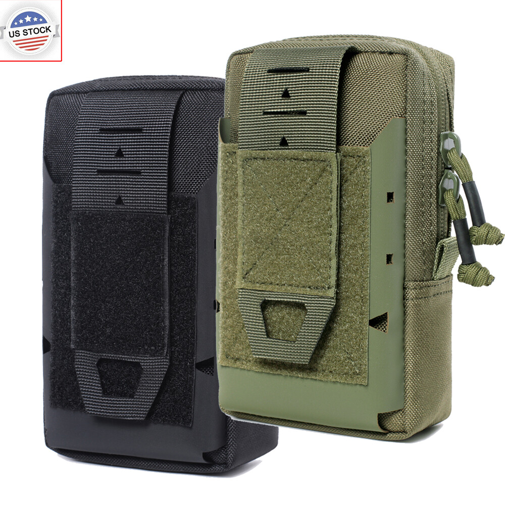Tactical Molle EDC Pouch Multi-purpose Belt Waist Pack Bag Utility Phone Pocket
