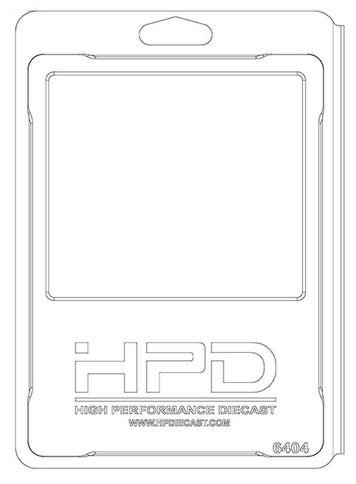 QTY 5 - HPD PROTECTOR CASE (JOHNNY LIGHTNING / AUTOWORLD) .8MM HEAVY DUTY