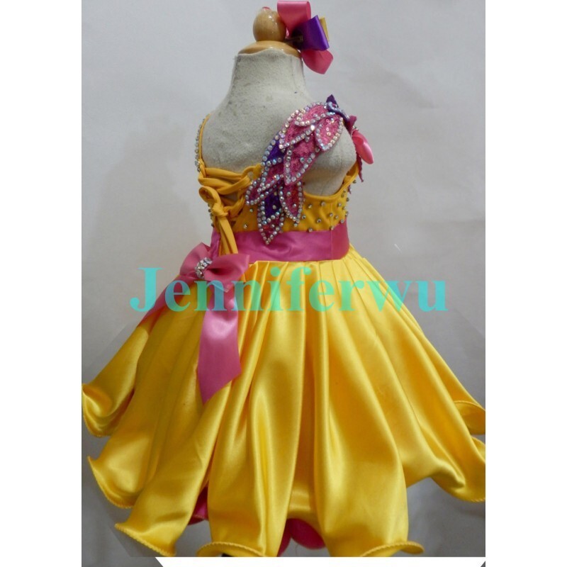 Jenniferwu Baby Girls Pageant Lace Embroidery Dresses Toddler Formal Dress