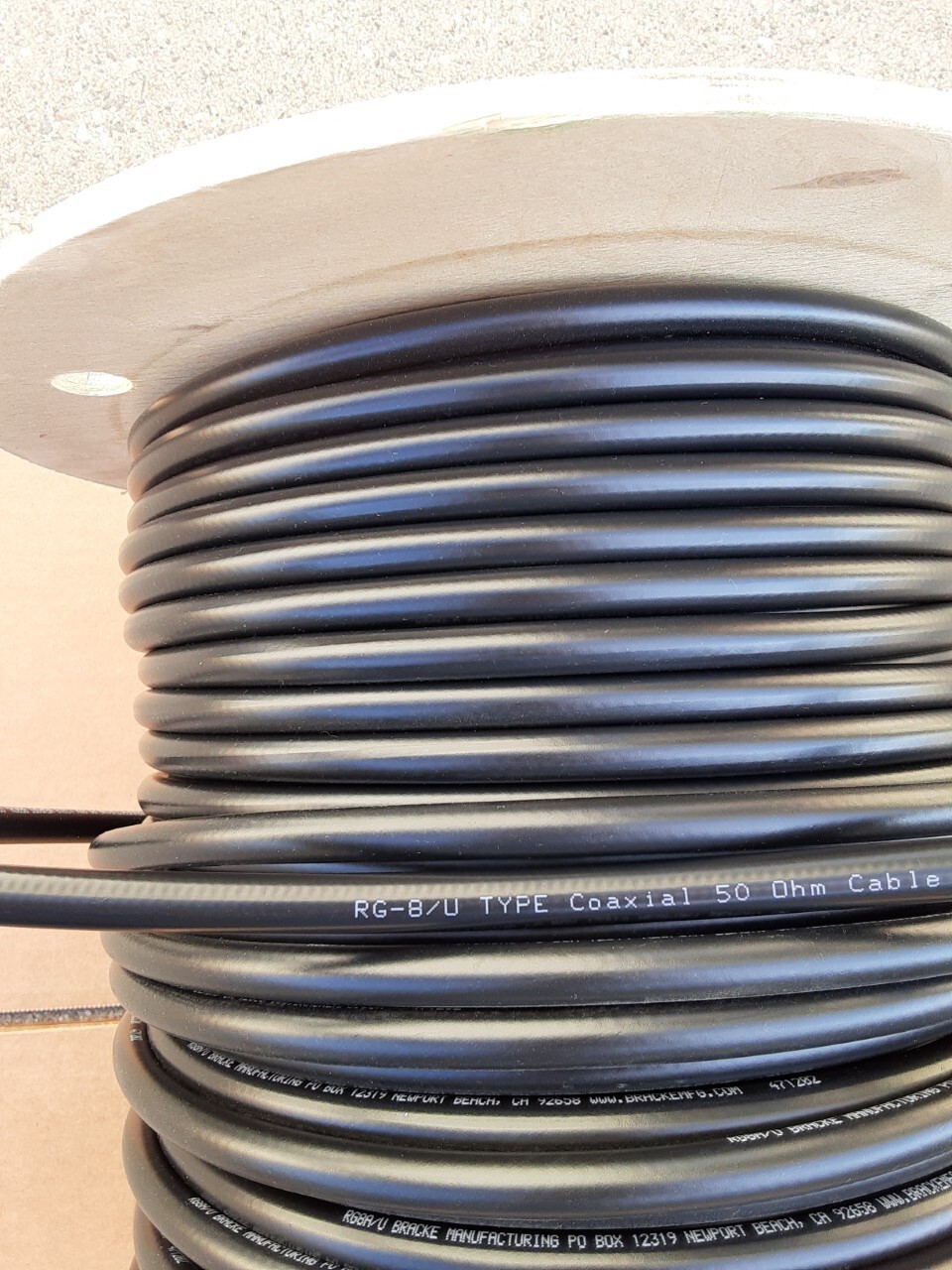 RG-8/U Without Connectors Low Loss Coax Cable lot