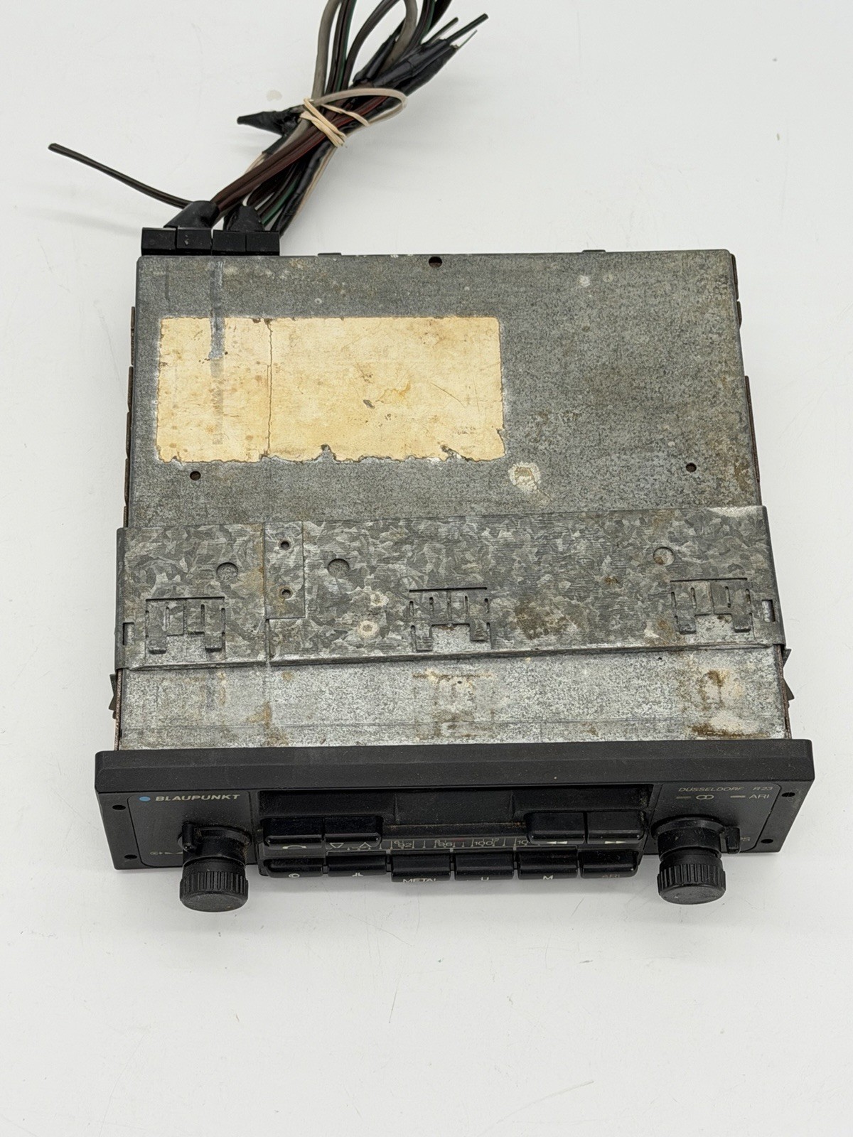 Vintage Blaupunkt Dusseldorf R23 Porsche Mercedes BMW VW Audi Car Radio Untested