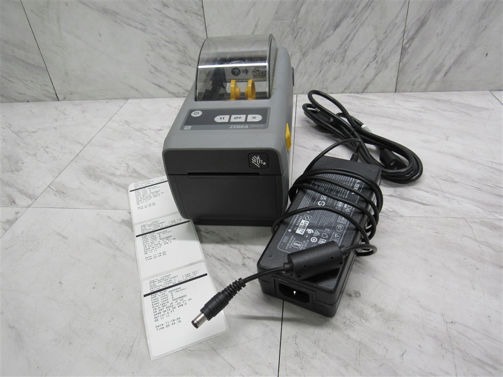 Zebra ZD410 Thermal Label Printer USB LP2824 Software