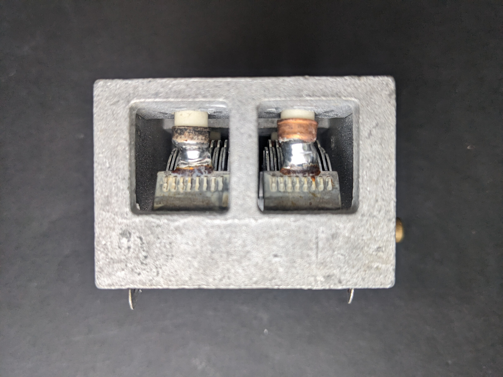 Capacitor Air Variable 2 Section 9-365 pF USSR Lot 1 pcs