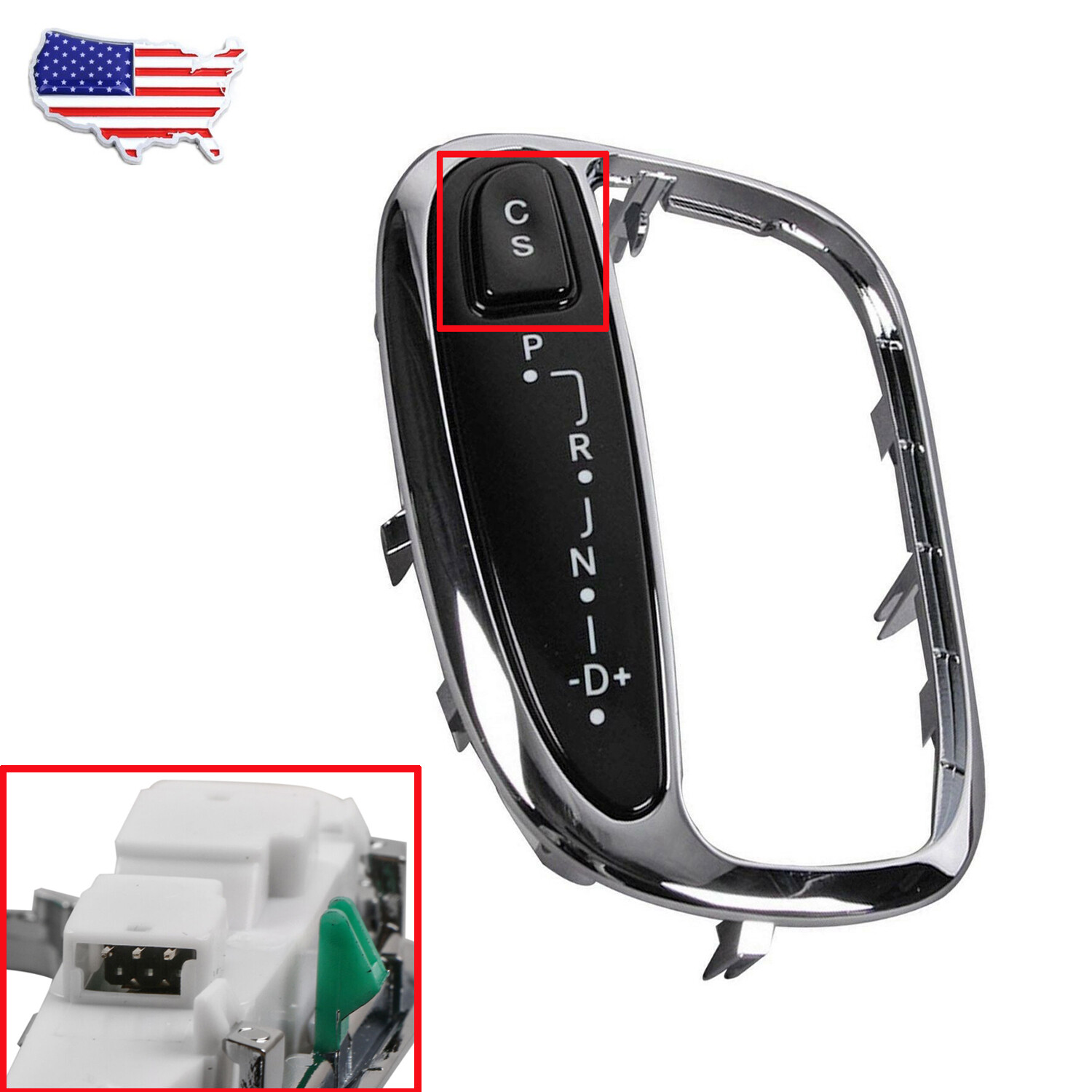 For Mercedes-Benz C230/C280/C350/CLK350 Center Auto Trans Shifter Trim Indicator