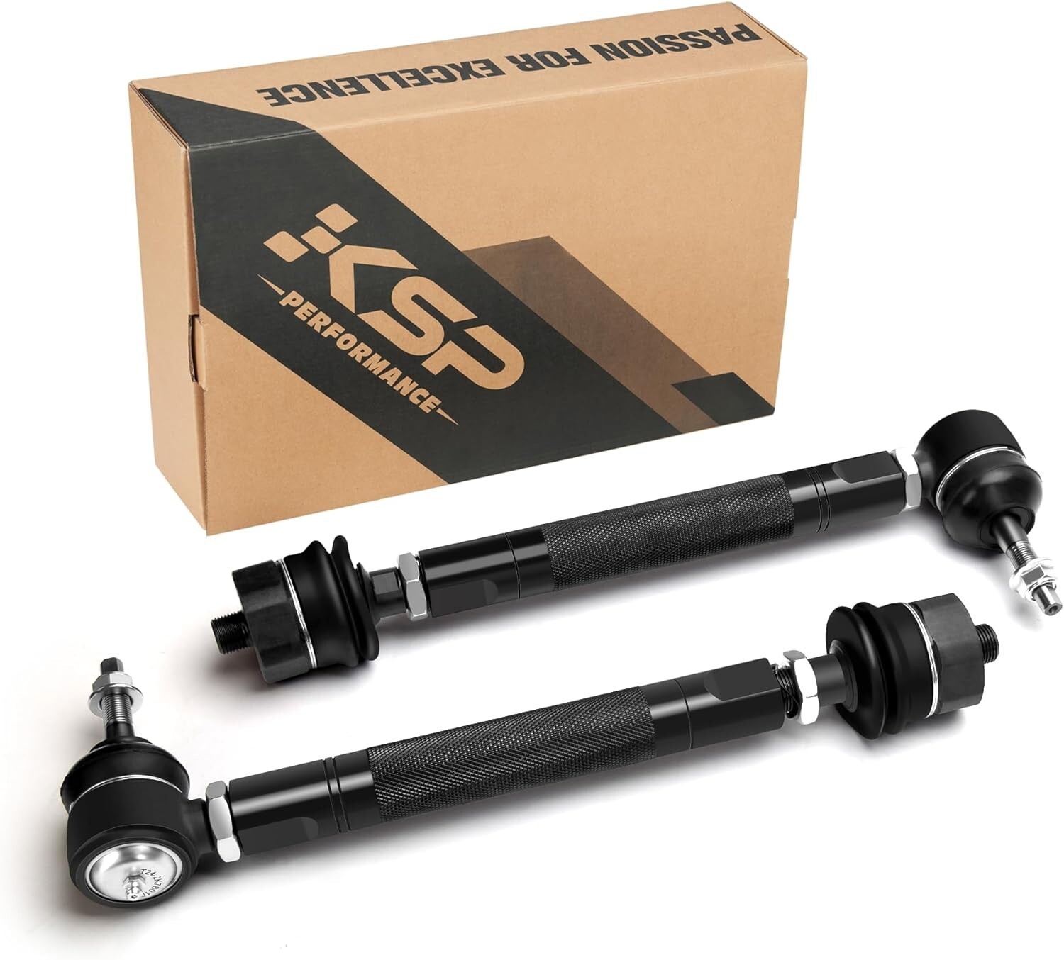 KSP 0-6" Heavy Duty Tie Rods for 1999-2007 Chevy GMC Silverado Sierra 1500 2500