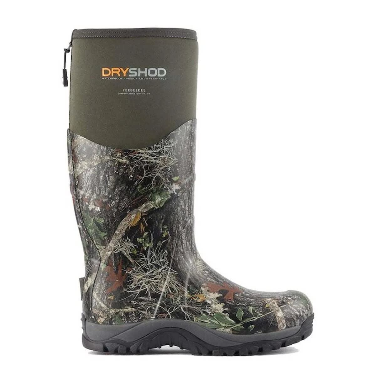 Dryshod TeeBeeDee Gusset Women's Realtree Edge Boots Size 6 (TBDGWHRTEW)