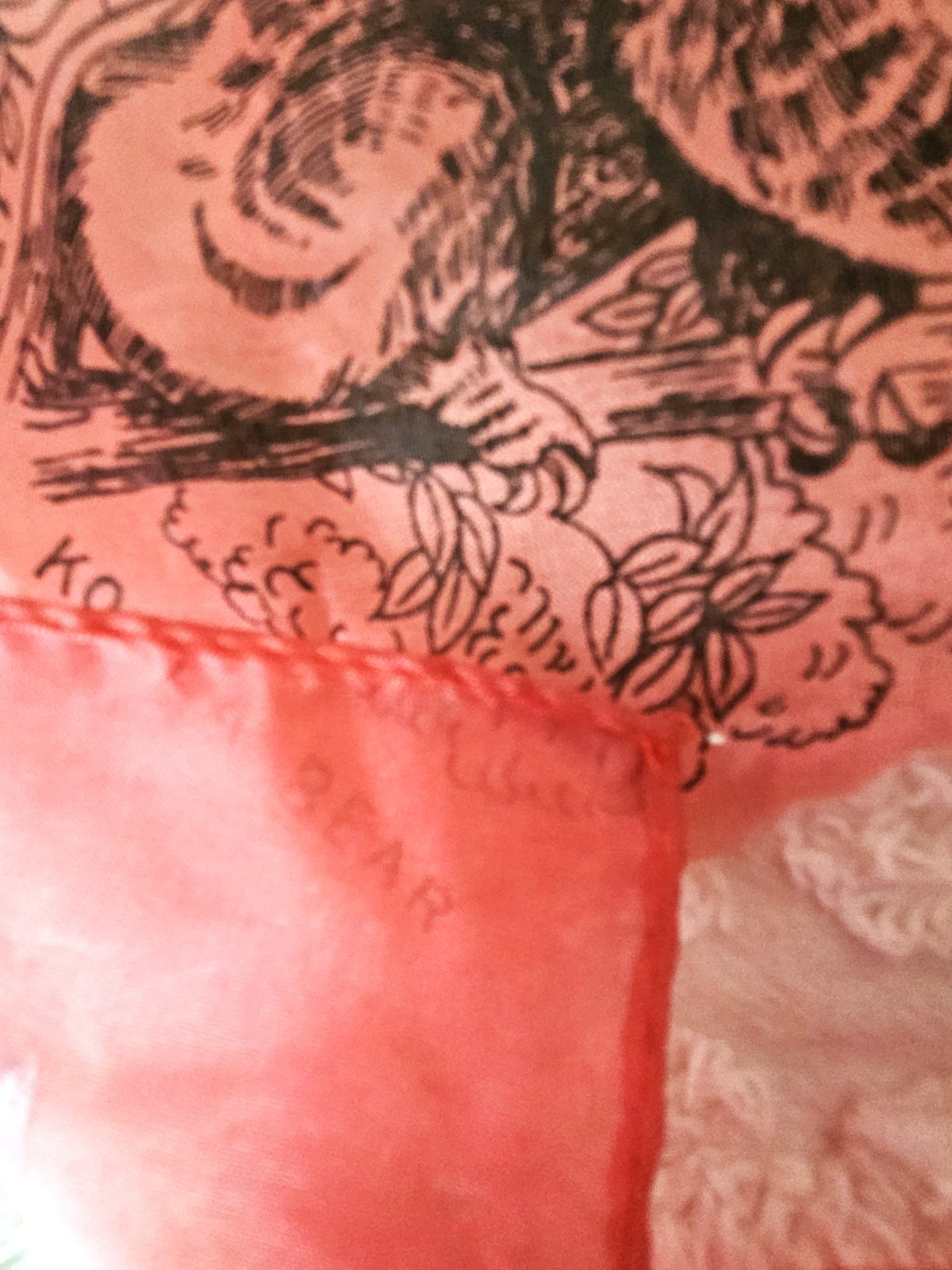 Vintage Citer Australia Souvenir Map w/ Sites & Animals Made In Japan 29 x 28