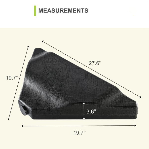 Monkey Patio Weighted bases for Offset Cantilever, Patio, and Market Umbrella
