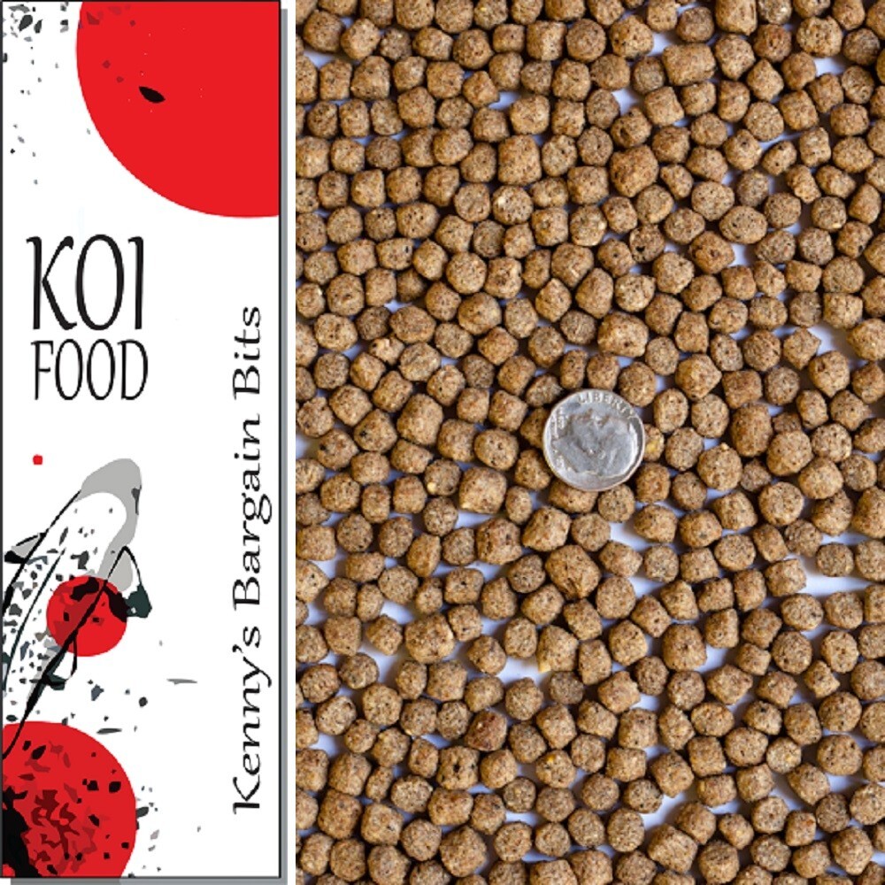 40 lb Bag Koi Fish Food Large Pellets by Americas Best Koi Food 32% Protein