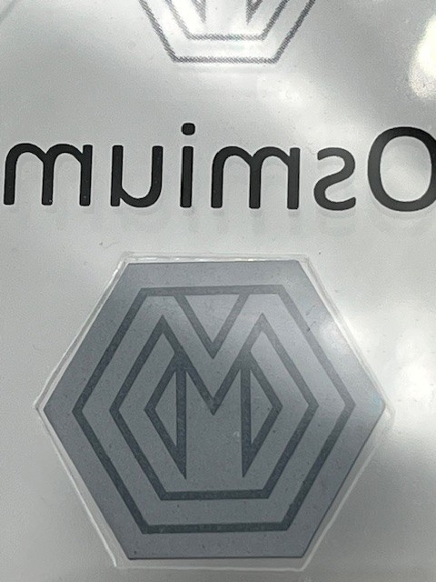 2025 Hexagonal 0.25 Troy Oz bar of Osmium, Mintage of 25!