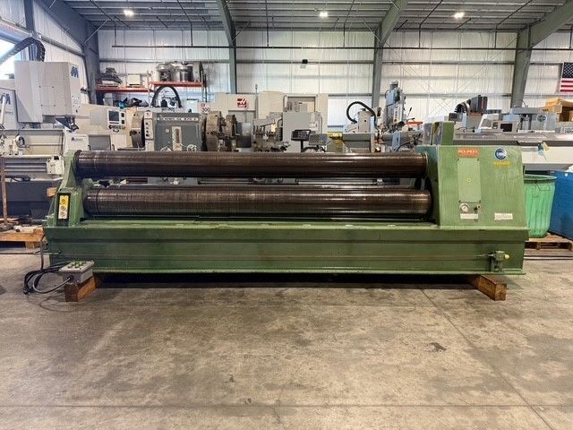 ROUNDO PS-255 10’ x ½” 3 Roll Plate Bending Roll 1988’ #7675