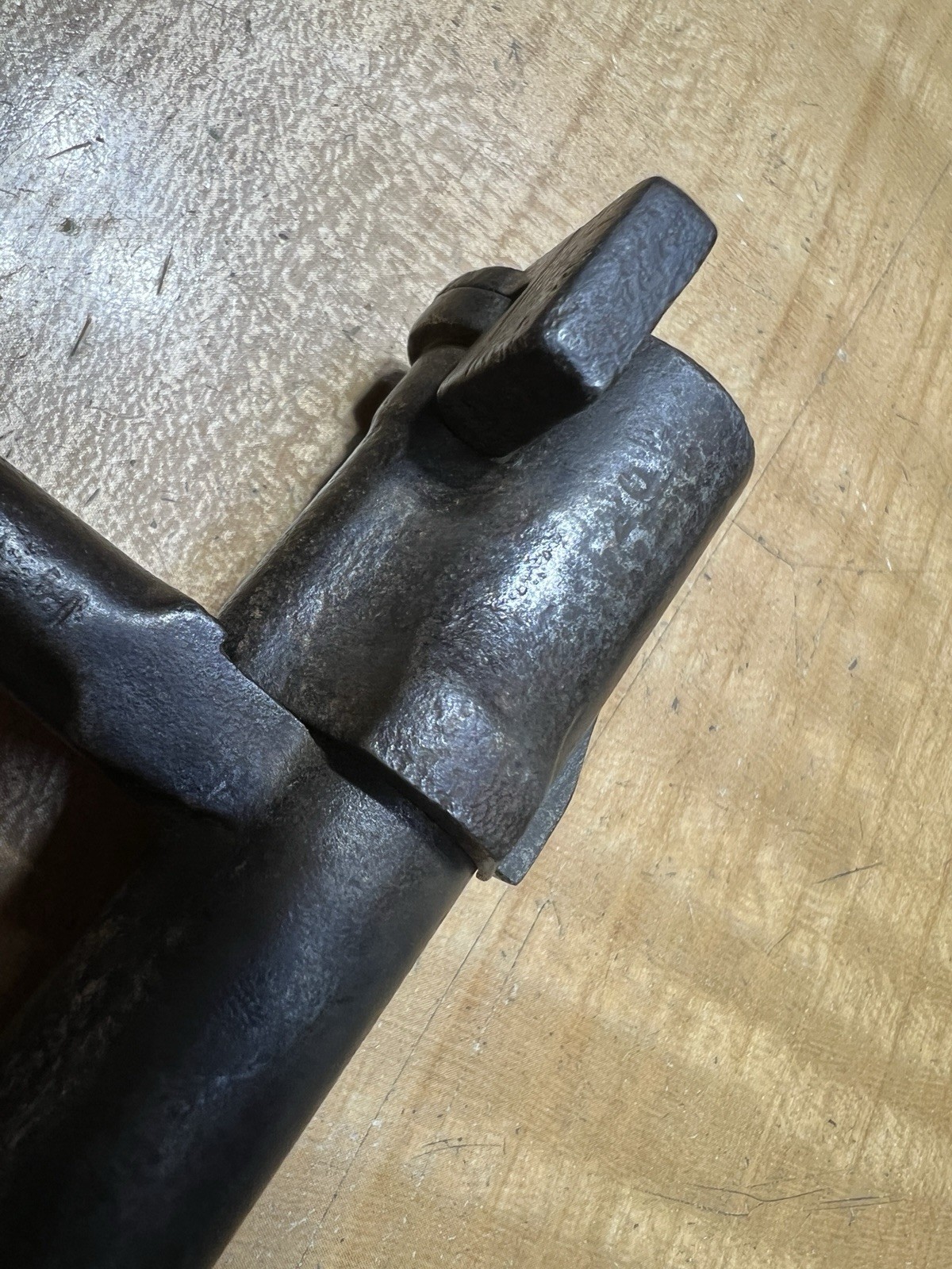 Mauser model 1893 93/38 mauser complete bolt w safety & extractor 1903 03/38