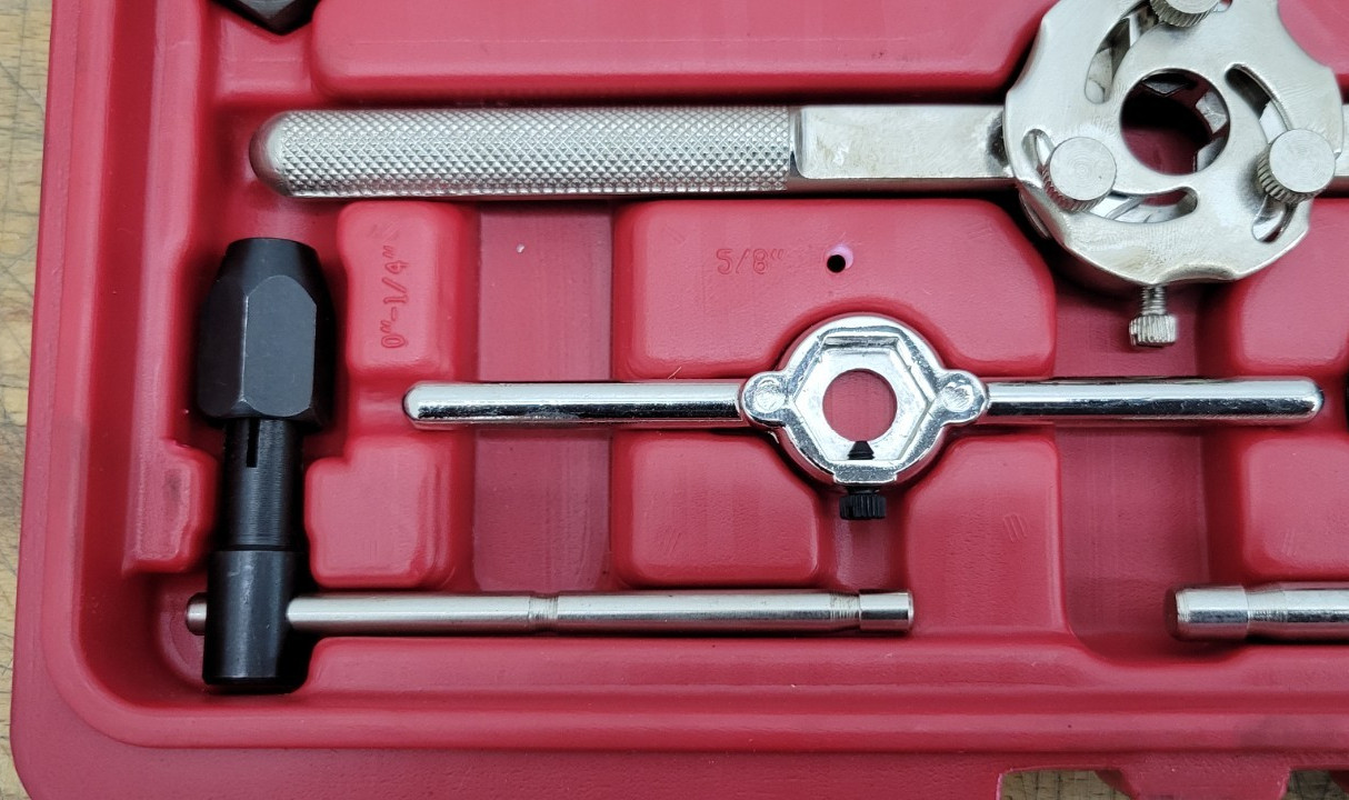 MAC Tools Tap and Hex Die Set 41 PC SAE TD41SAES - Pre-owned