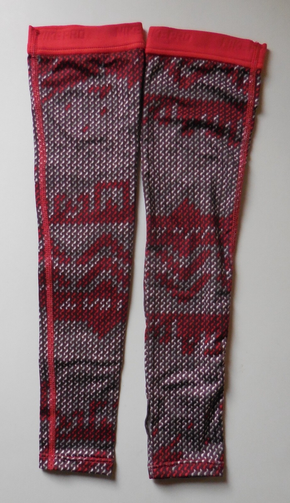 Nike Pro Hyperwarm Print Arm Sleeves Women Action Red/Action Red XS/S