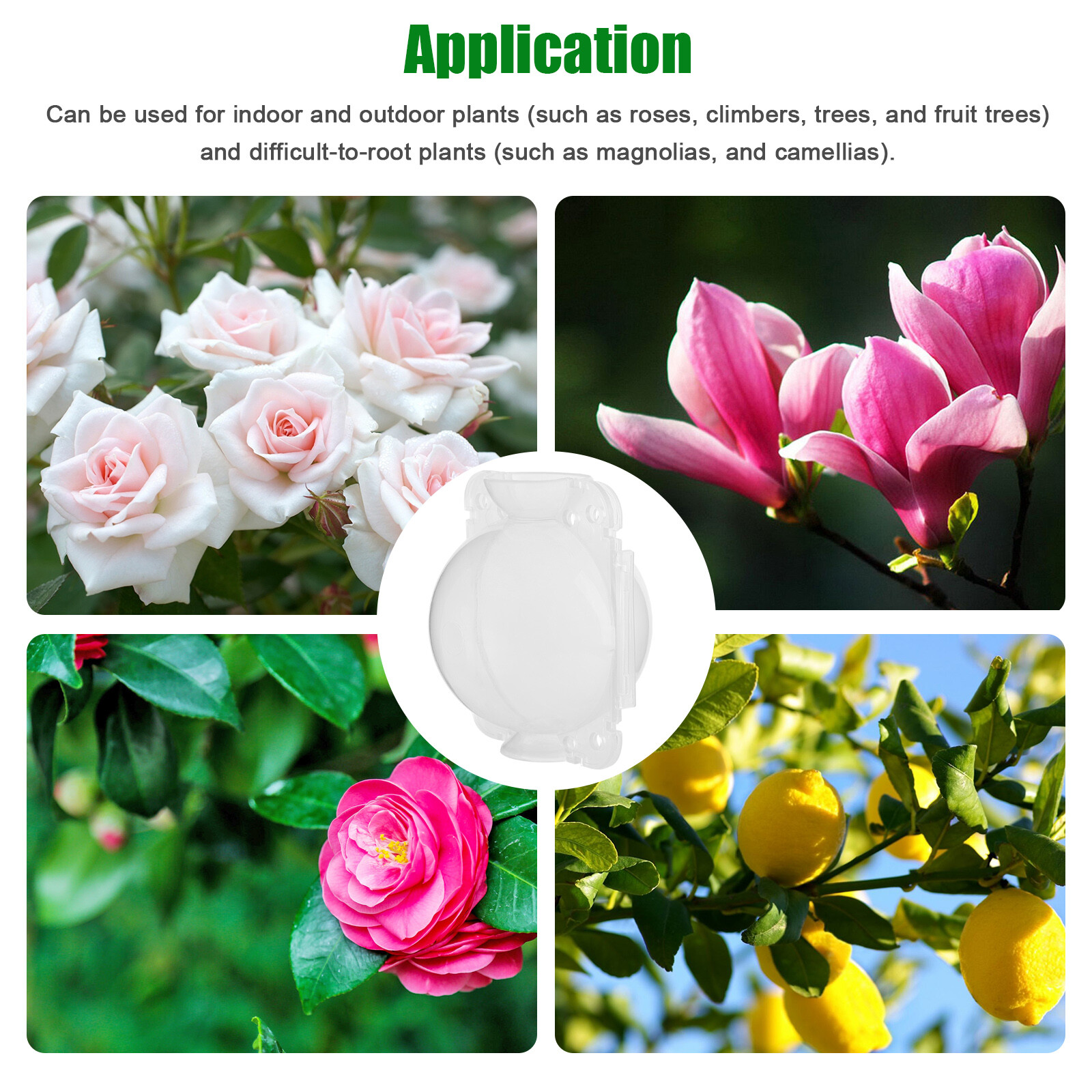 10x Reusable Plant Root Growing Box Air Layering Pods High Pressure Grafting Box