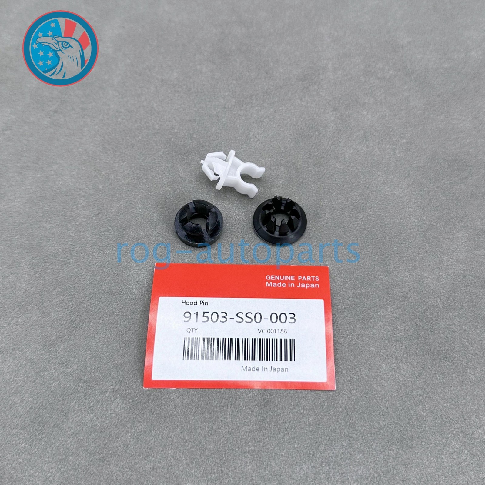 OEM! 3x Car Hood Support Prop Rod Holder Clip For Honda Accord Odyssey Prelude