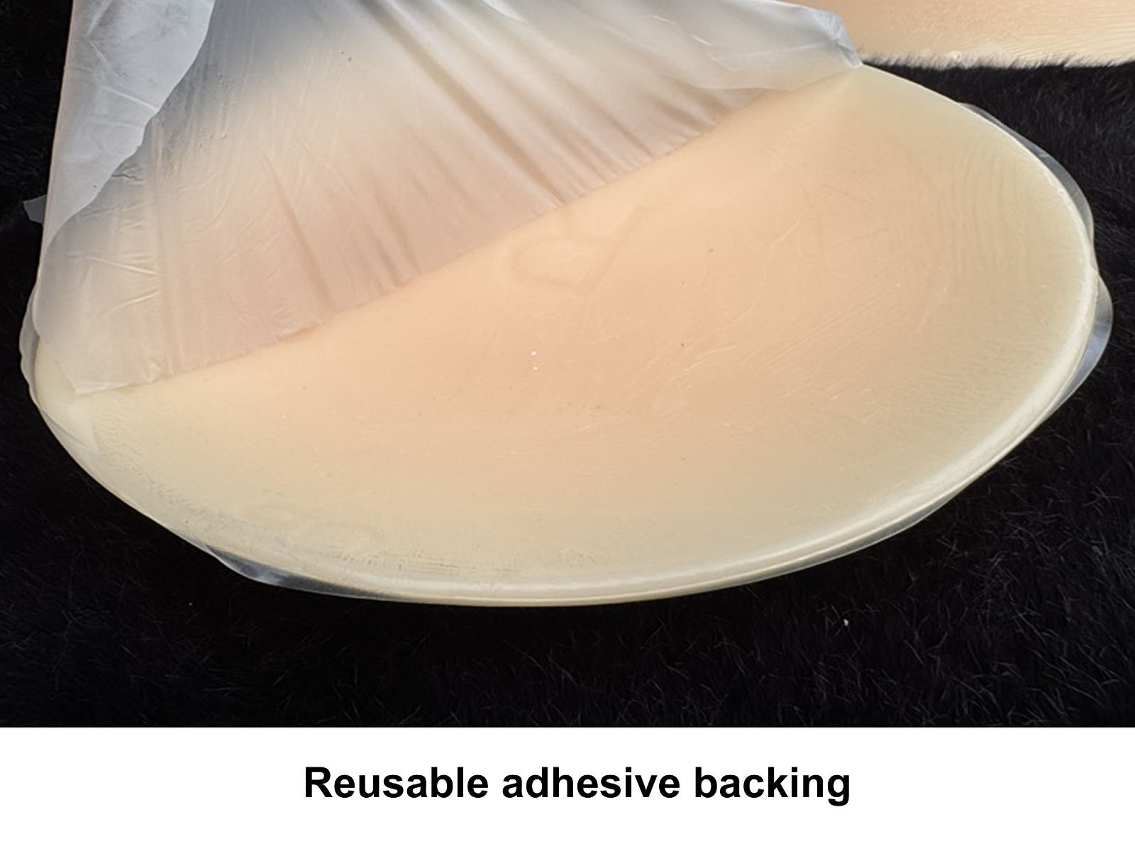 BIMEI 1400g Self-Adhesive Silicone Buttocks Pads Butt Enhancer Shaper Removable