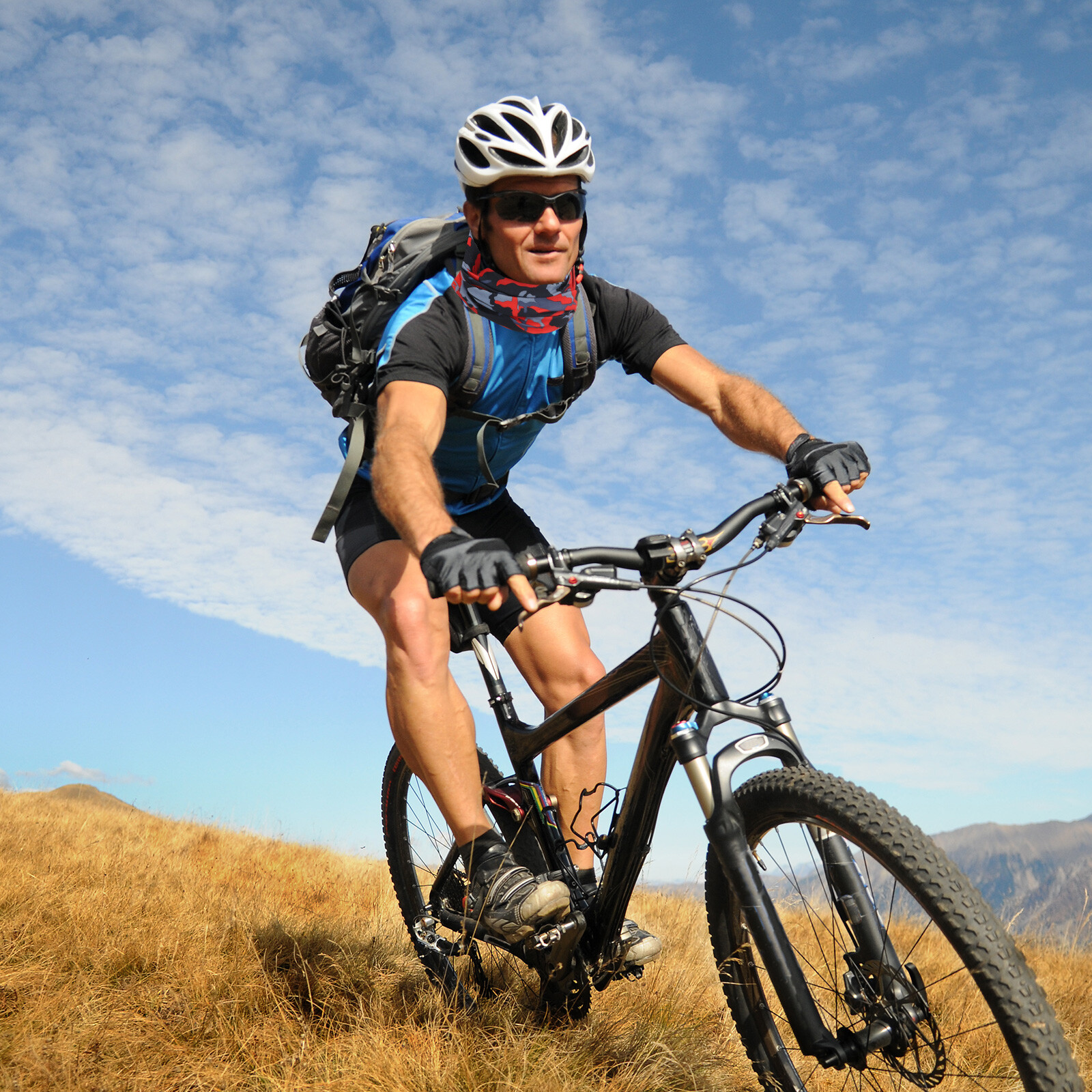 9PCS UV Neck Gaiter Scarf Cooling Face Mask Bandana Balaclava Sun & Dust Protect