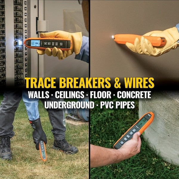 NEW Klein Tools ET450 Advanced Circuit Tracer Kit