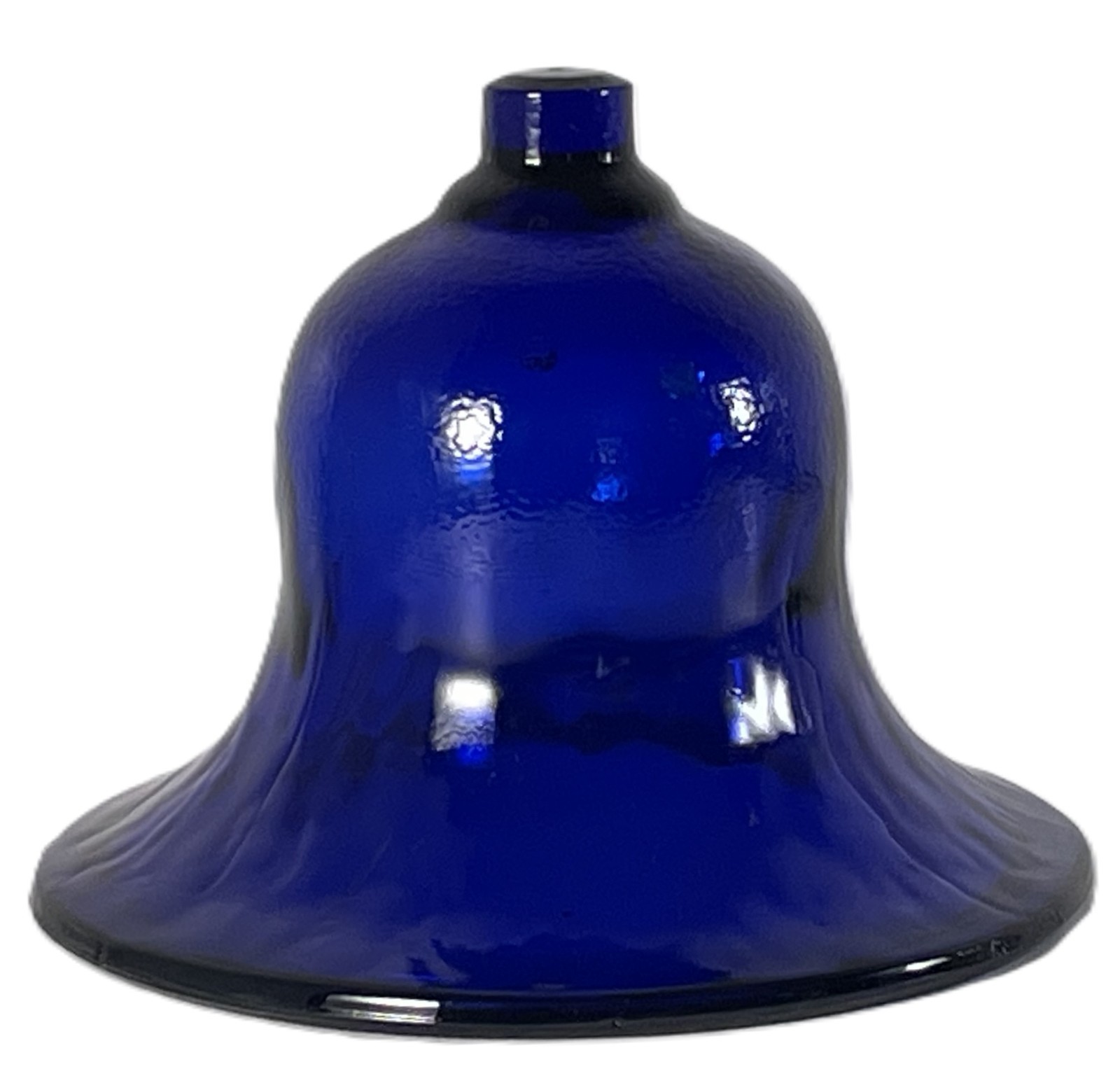 Cobalt Blue Garden Cloche Glass Bell Jar Peg Candle Holder