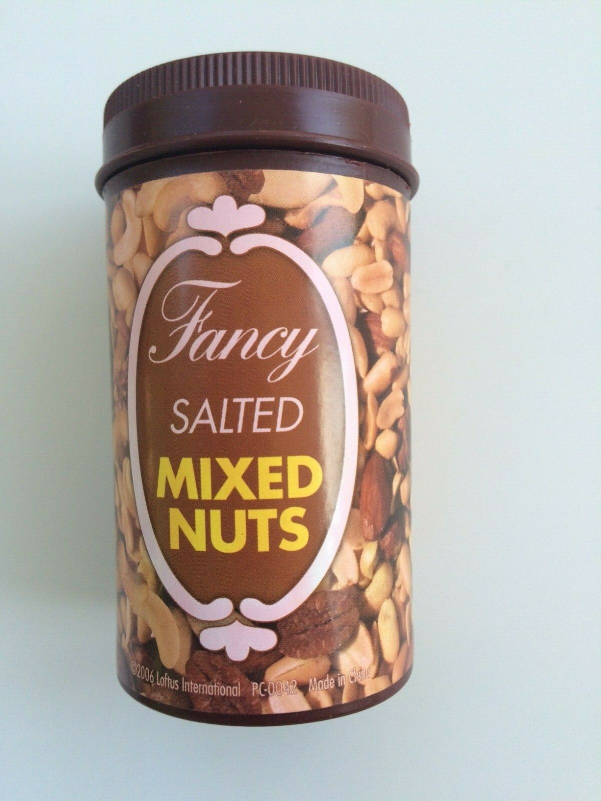 CLOTH SPRING SNAKE NUT CAN Plastic Jar Prank Joke Toy Jumping Jumps Out Funny