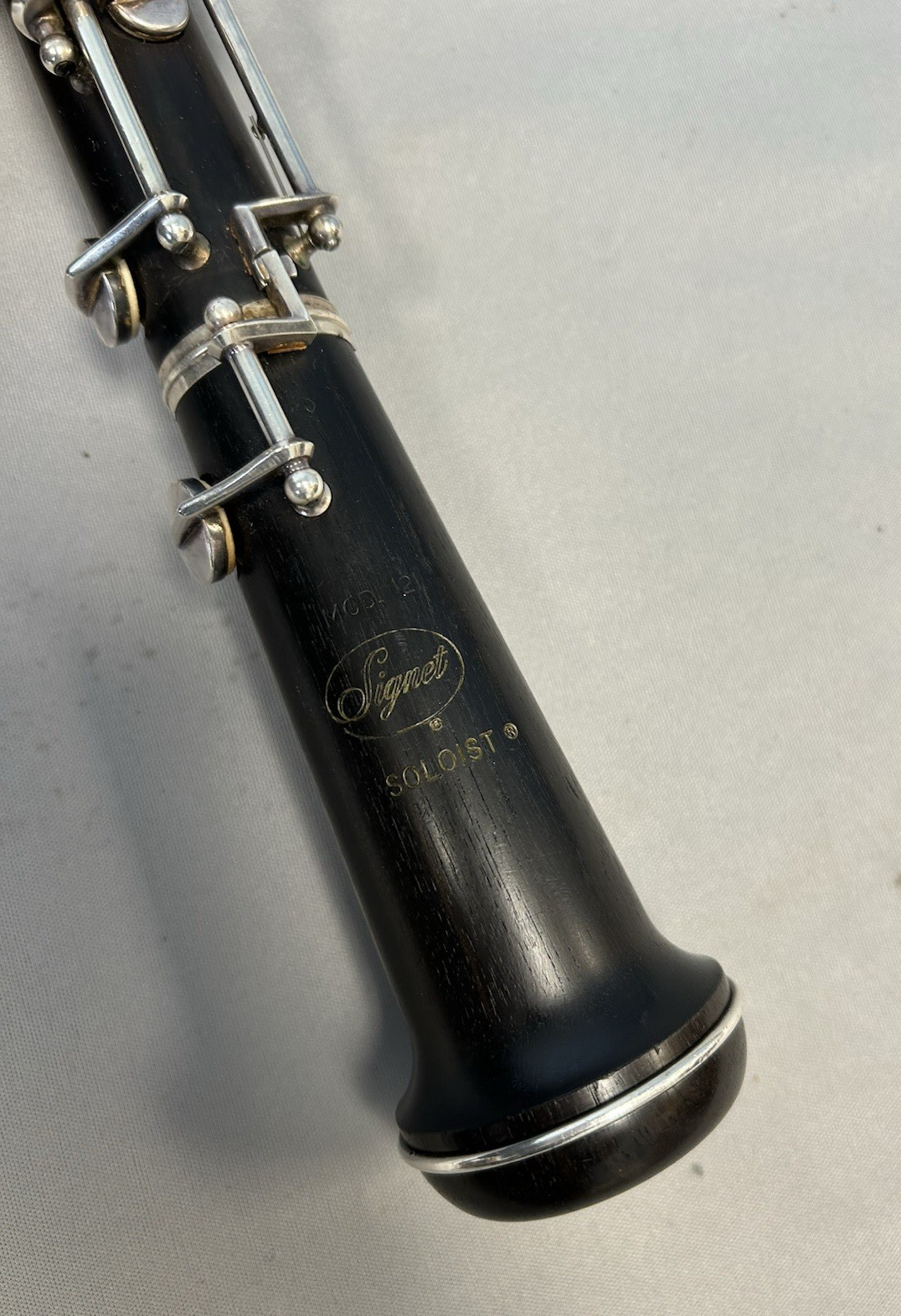 QUALITY! SELMER SIGNET SOLOIST MOD. 121 U.S.A. SOLID GRENADILLA WOOD OBOE + CASE