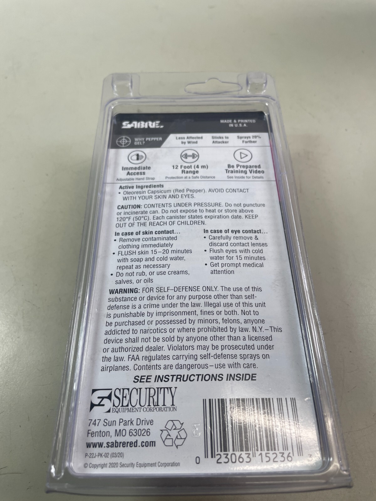 Sabre Runner Pepper Gel Pink Adjustable Hand Strap One Size Fits Most EXP. 2028