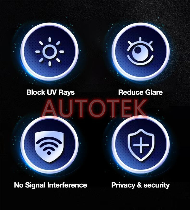 ALL PRECUT SIDES & REARS WINDOW TINT KIT COMPUTER CUT GLASS FILM CAR ANY SHADE 4