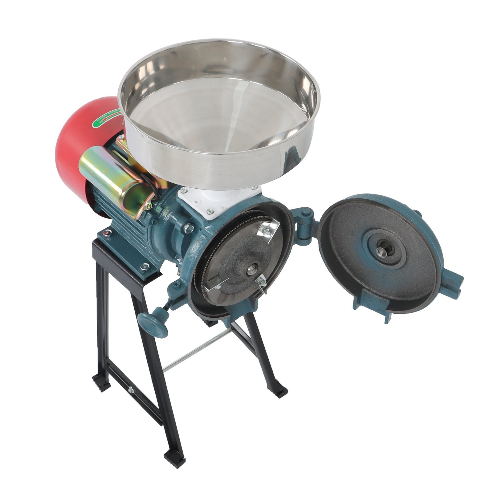 110V Grain Mill Electric Grinder Grain Mill 3000W Fit For Corn Wheat Feed Flour