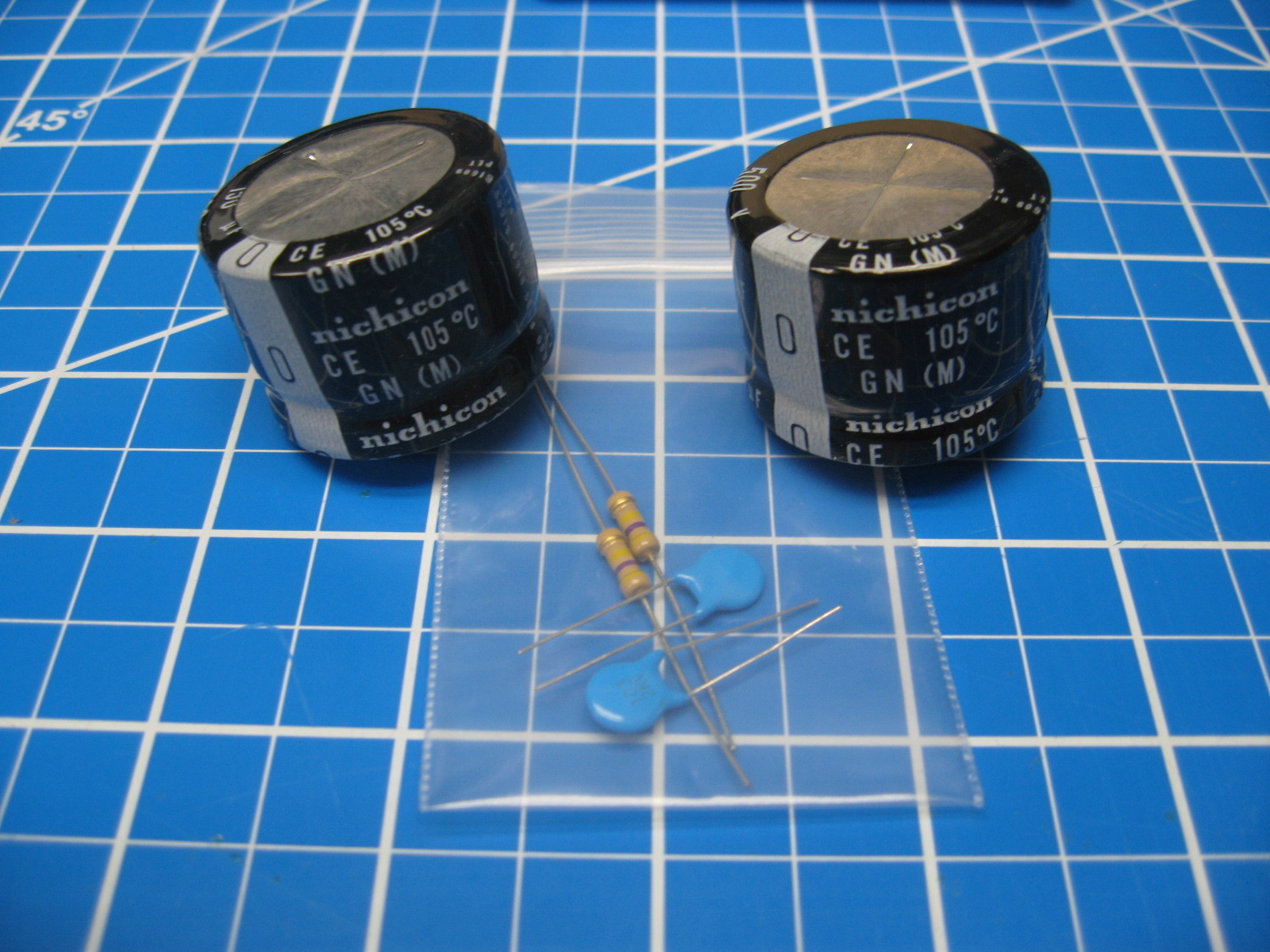 Yaesu FT101 & Kenwood TS Series 150uF/500V Filter Capacitor Kit/Upgrade