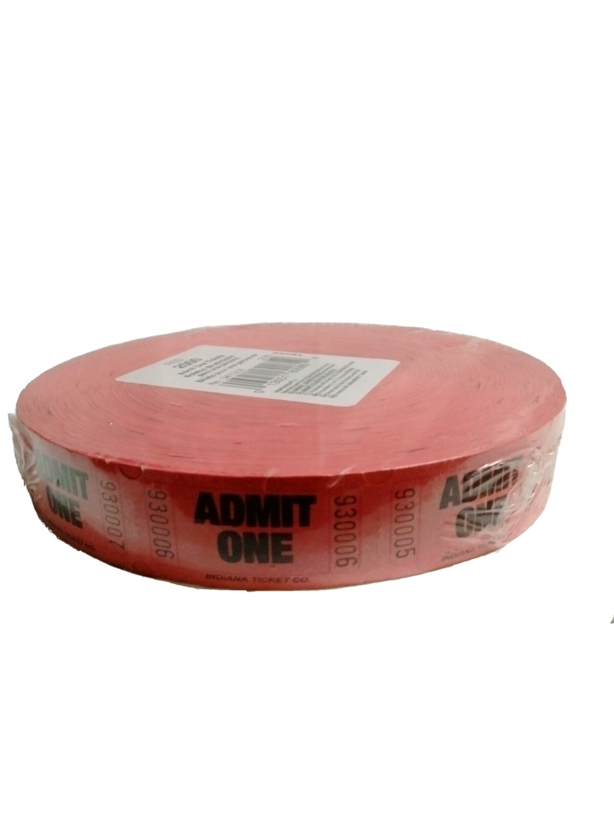 2000 Single Admit One Event Party Roll Raffle Tickets