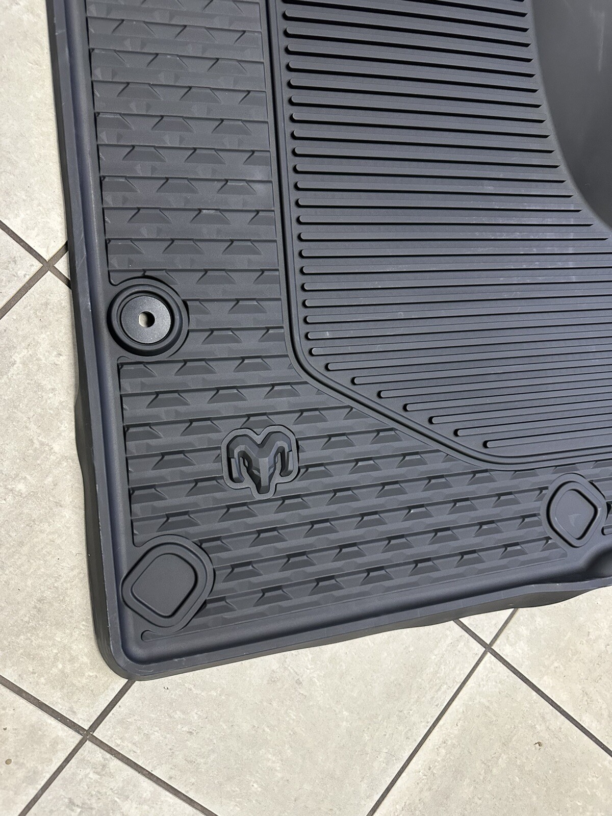 2025 Ram 1500 DT Genuine Mopar All-Weather Floor Mats Crew Cab 82216607AA