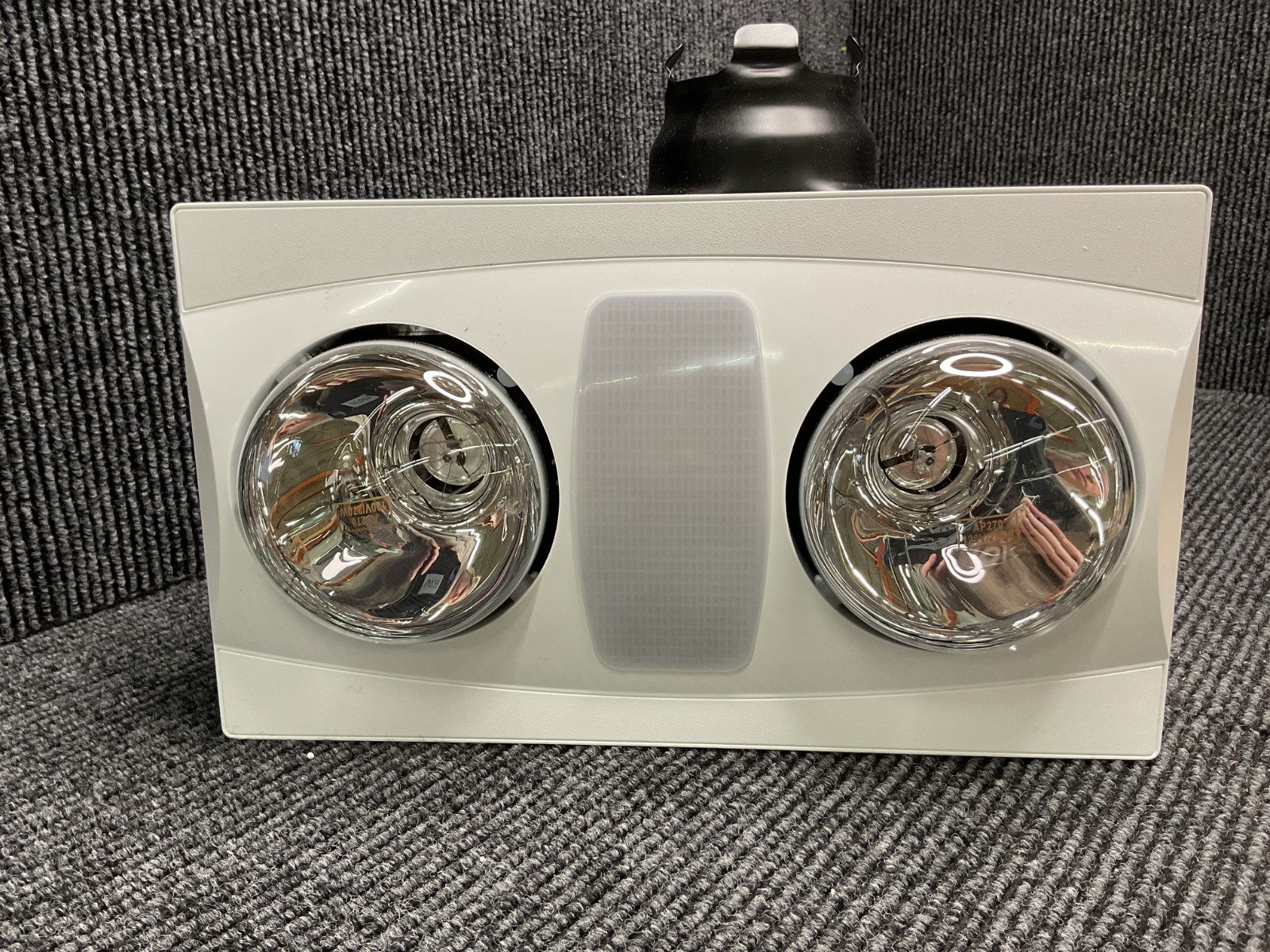 Aero Pure A515A W Quiet Bathroom Fan with Heat and Light NEW FREE FAST SHIP