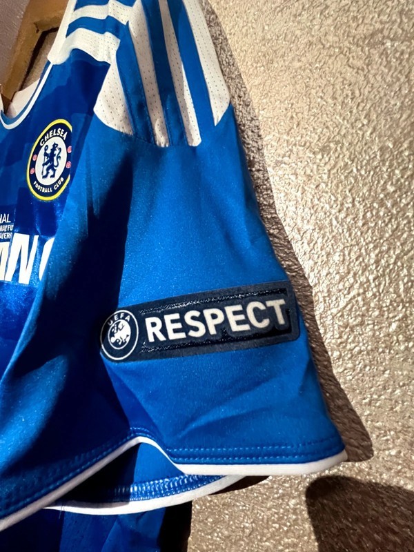 Chelsea 2012 Champions League Final Shirt — Lampard & Drogba | Historic Victory