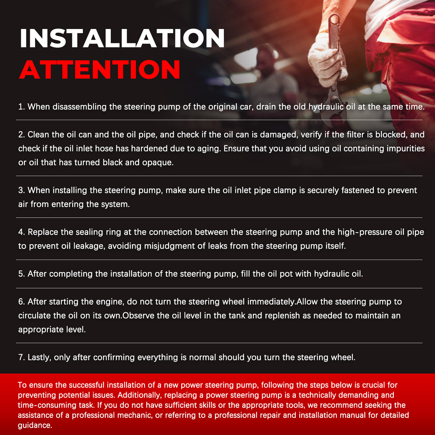 21-5456 Power Steering Pump w/ Pulley for 2006-2011 Honda Civic 1.8L 56110RNAA01