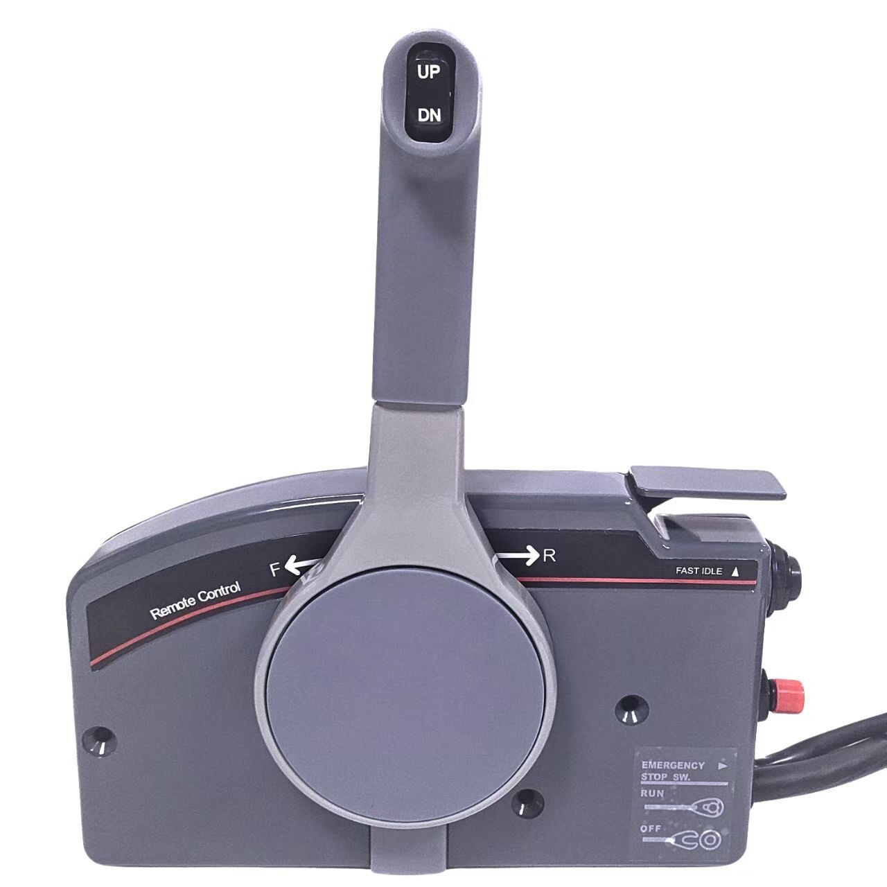 Outboard Remote Control Box 703-48272-12 10Pin 5M Pull To For Yamaha Side Mount