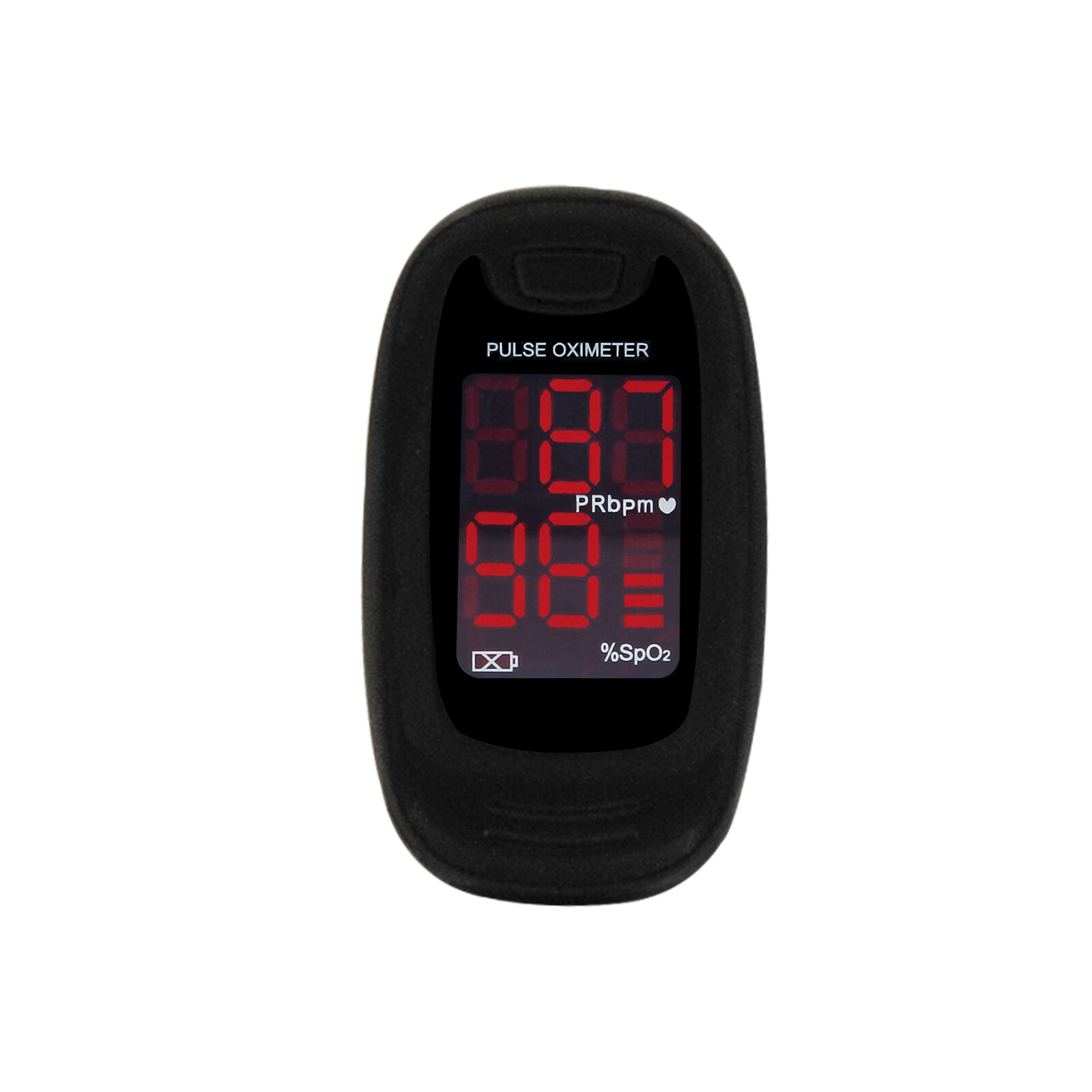 Finger Pulse Oximeter Heart Rate Blood Oxygen Saturation Monitor SpO2 PR Measure