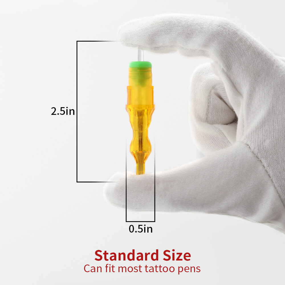 10,20,40,60,100 pcs Sterile Disposable Tattoo Needle Cartridge RL,RS,M1,RM