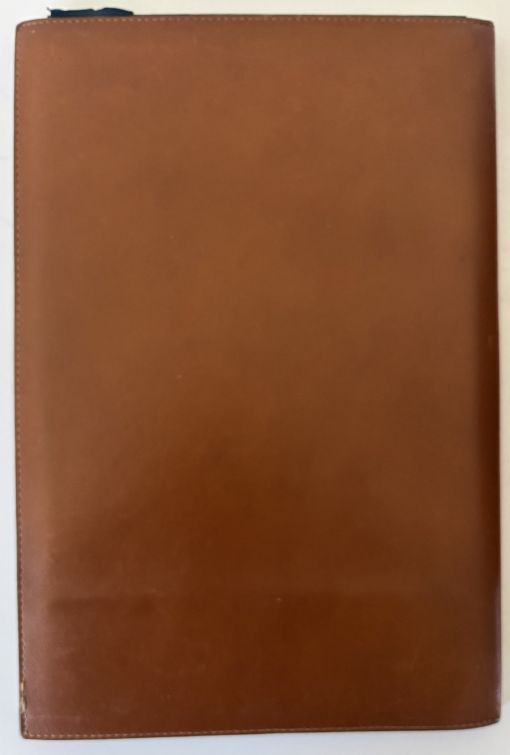 Leather Executive Briefcase w/ Padfolios + Metal Calculator Sleeve Vintage ABC