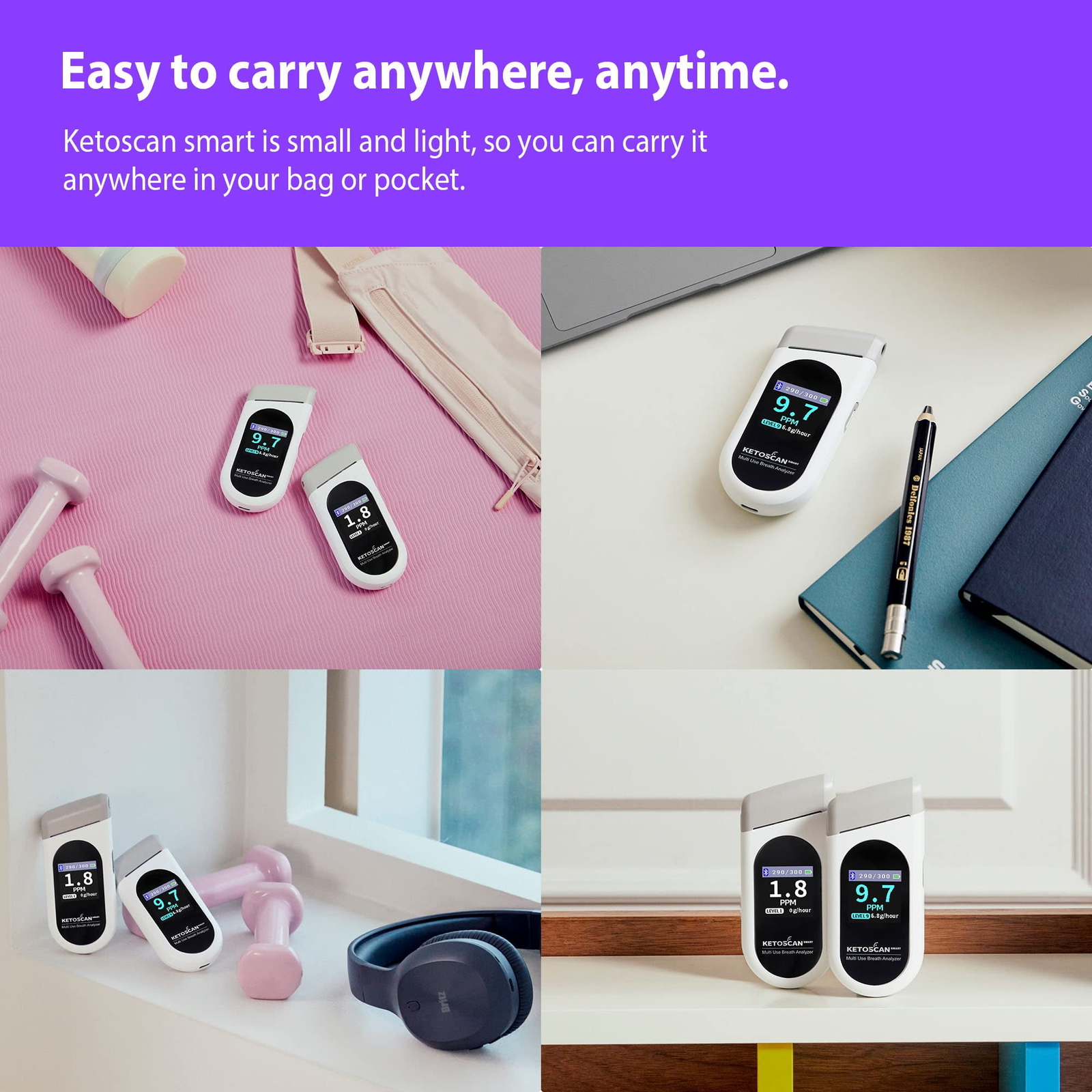 U28451 Ketoscan Smart Ketone Meter Diet Fitness Tracker Monitor Your Fa G2U