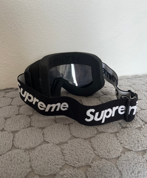 Supreme x Smith Black Ski Snowboard Goggles Motocross Dirt Bike ATV Off Road NWT
