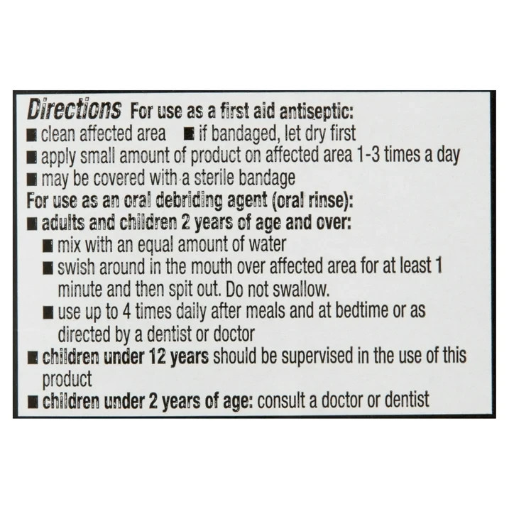 Equate 3% Hydrogen Peroxide Liquid USP Antiseptic, 32 fl oz Free Ship