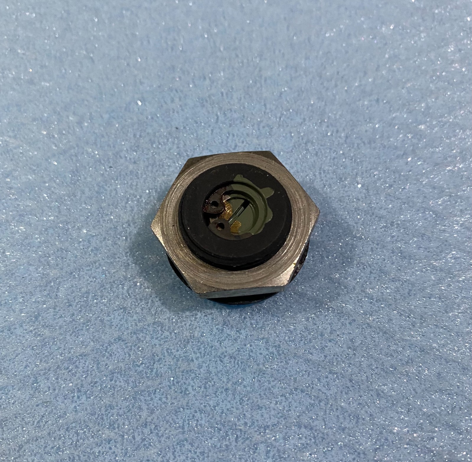 Geiger-Muller counter calibration source, used tested