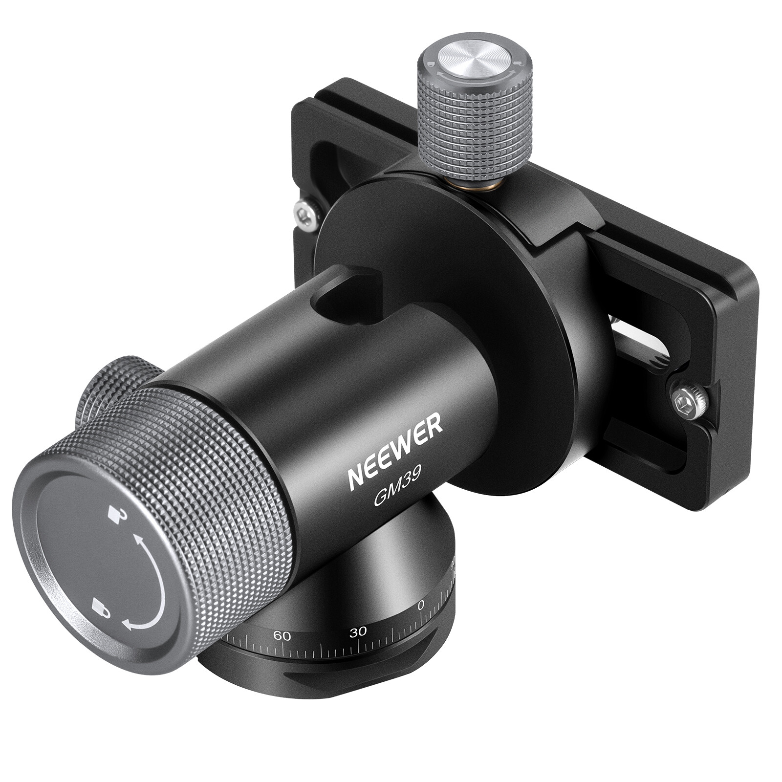 NEEWER Monopod Gimbal Head Tripod Mount for Long Telephoto Lenses GM39