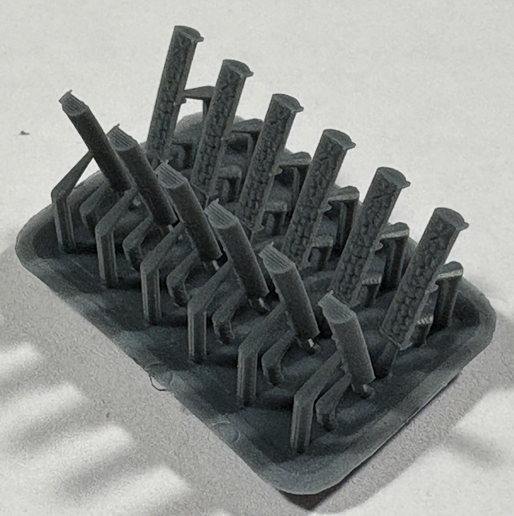 1/350 US Navy Floater Net Baskets X 12 3D Printed