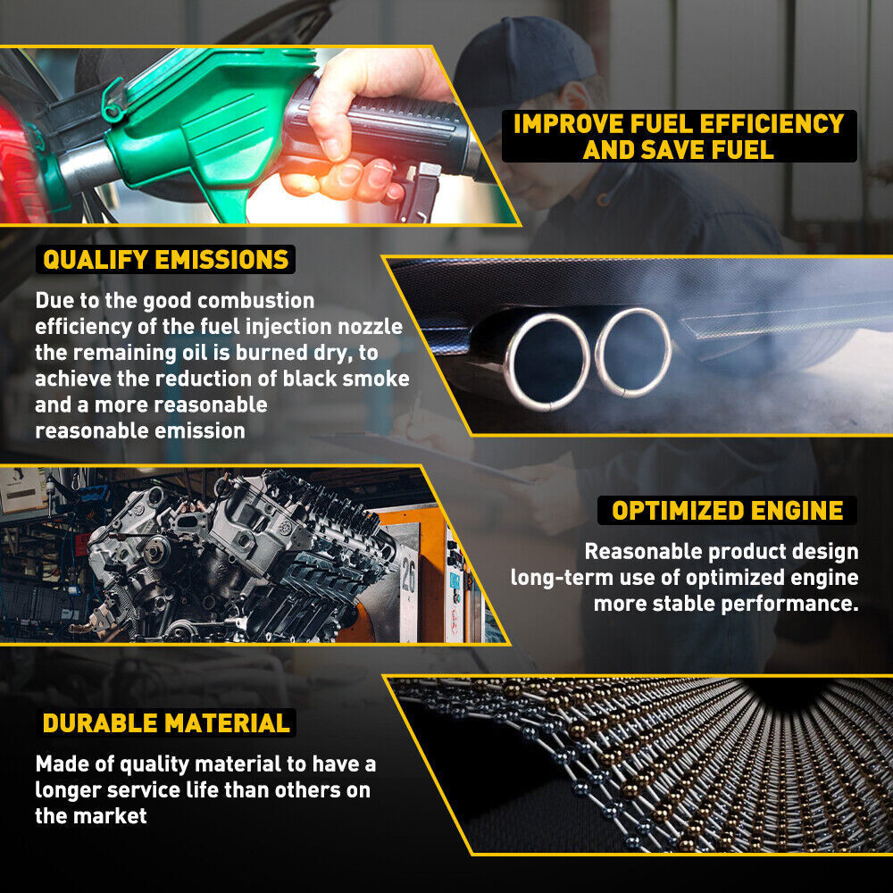 8Pcs Upgrade Fuel Injectors 25317628 For 99-07 Chevy Silverado GMC 4.8/5.3/6.0L