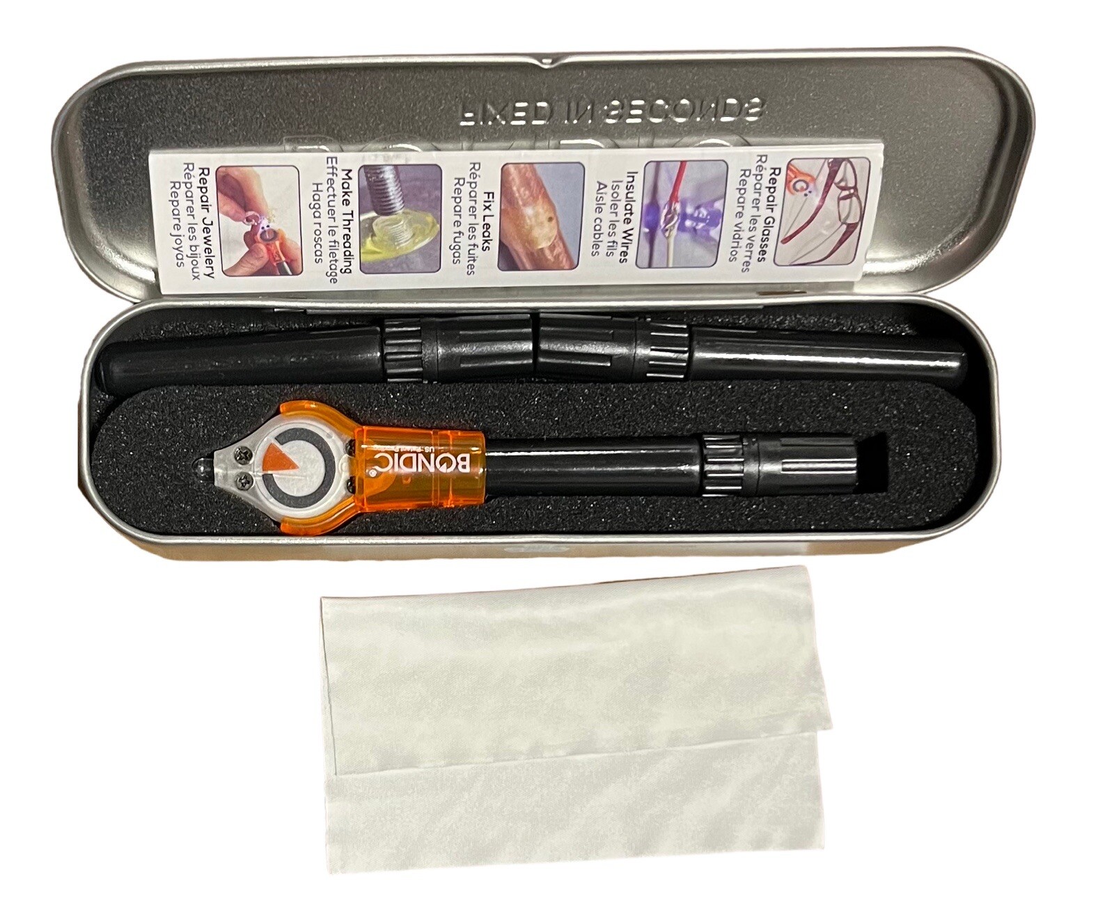 Bondic Pro UV Resin Kit Liquid Plastic Welding Kit, Super Glue, Plastic Repair