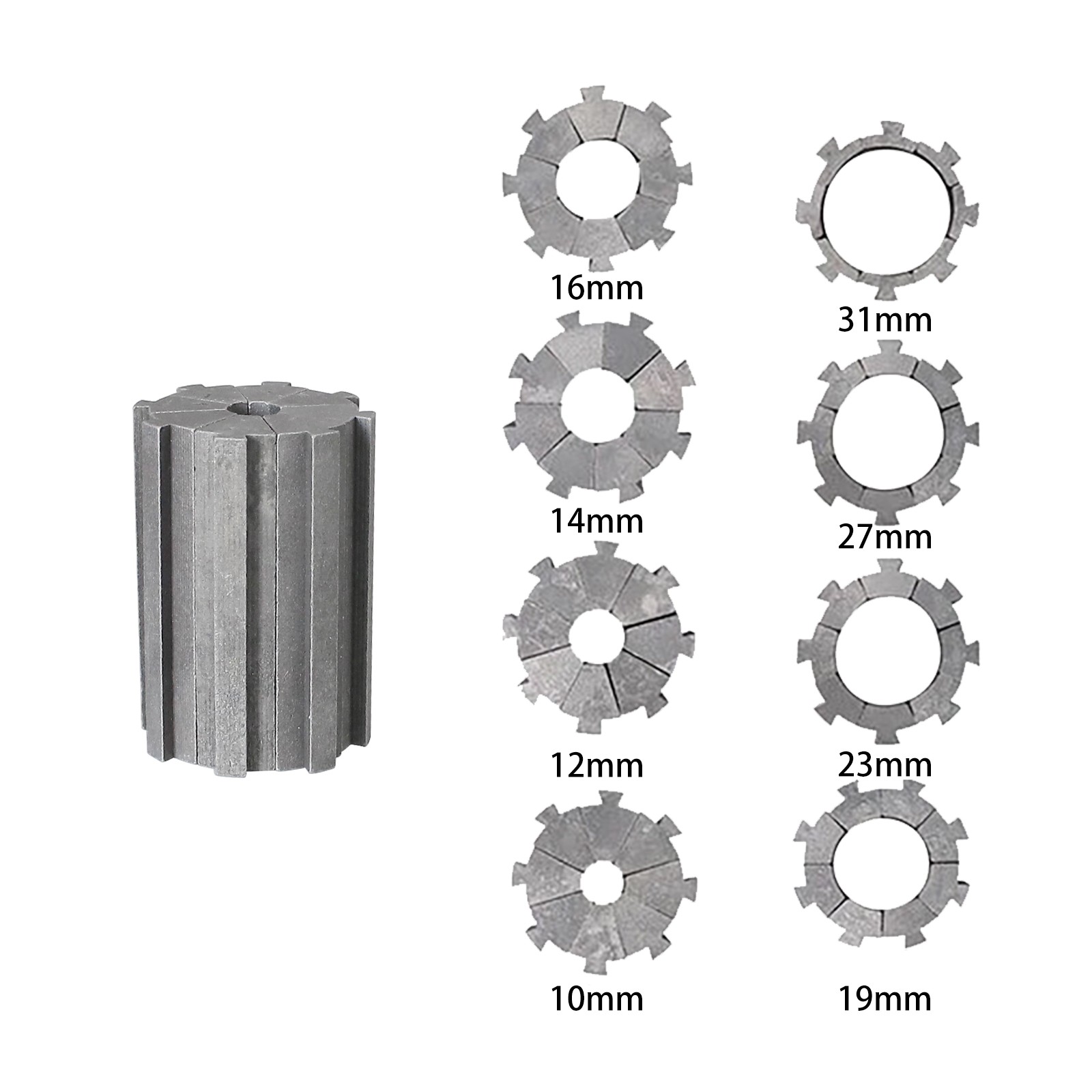 High Pressure Manual Hydraulic Hose Crimper Hose Pipe Crimping With 8 sets Molds