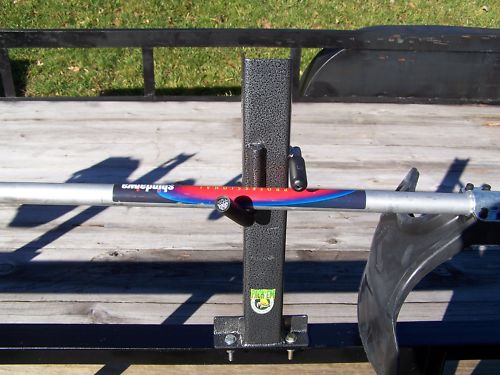 Lockable OPEN Trailer Single Trimmer Rack Holds 1 Landscape Trimmer- PK-6S