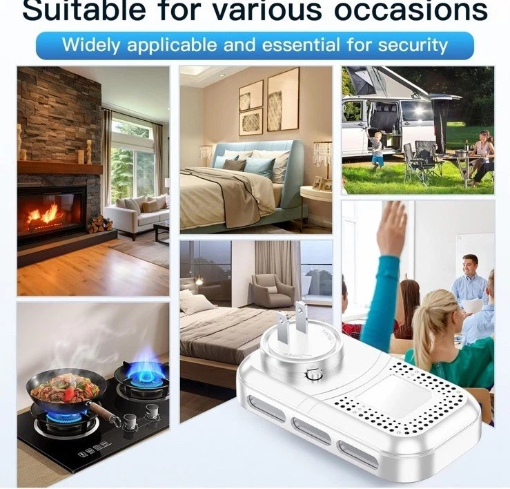 Gedsffati HD11-CG Combined Smoke Combustible Gas And Carbon Monoxide Alarm